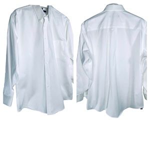 Geoffrey Beene Pinpoint Oxford Classic Fit - Men’s Size 16.5 32/33 No-Iron NWOT